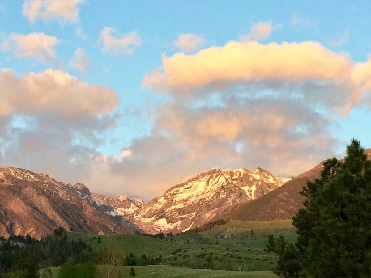 Pine Creek Cabin Livingston Montana エクステリア 写真